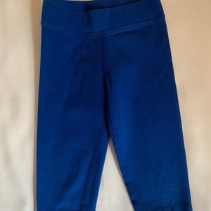 Primary Royal Blue Capri Leggings